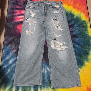 American Eagle Destroyed Skater Jean Size 16 Short
